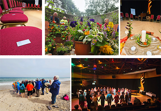 images from Findhorn and Universal Hall